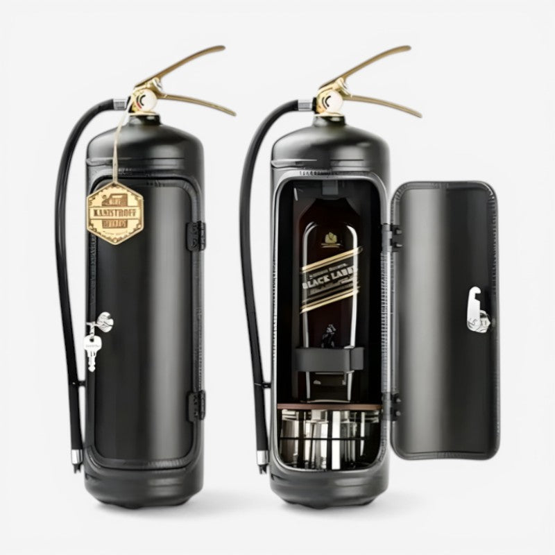 FireVault – Bottle Storage in Fire Extinguisher Design