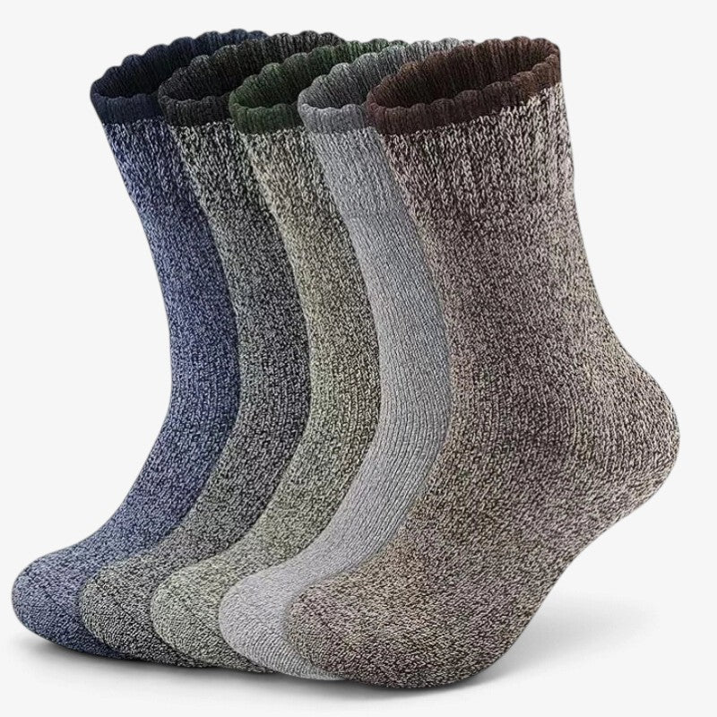 Hikestep - Men's Hiking Socks With Thick Padding
