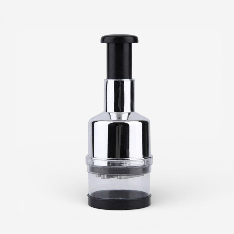 ChopEase – Handheld Vegetable Chopper with Push Mechanism