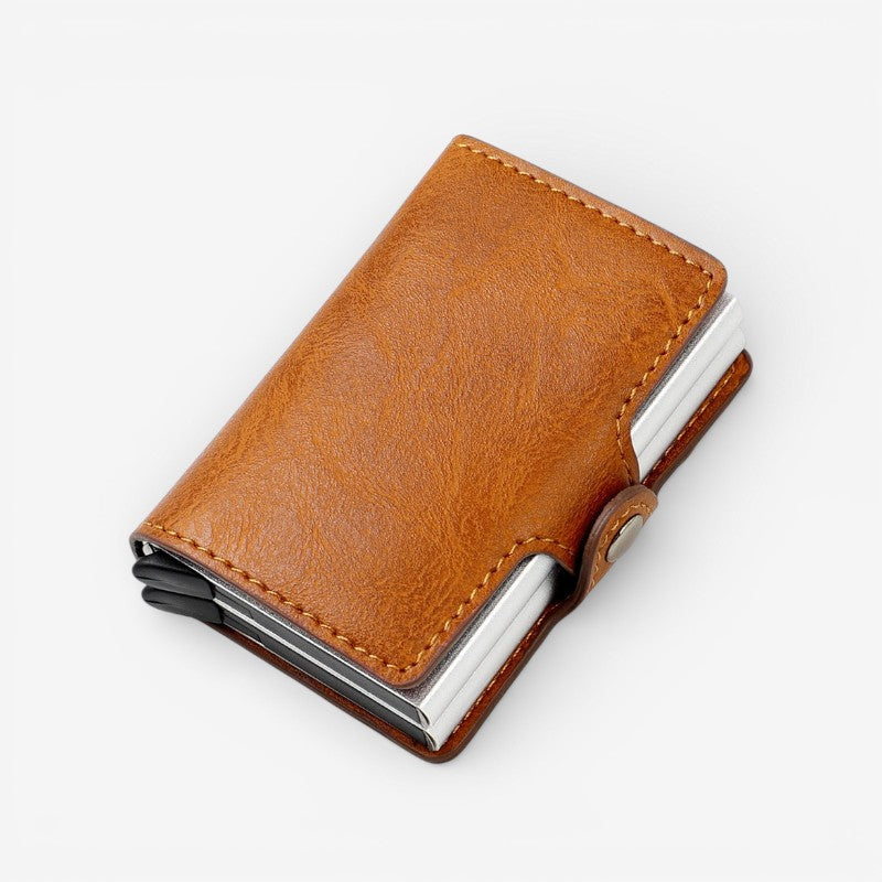 Mia – Decorative wallet with button closure