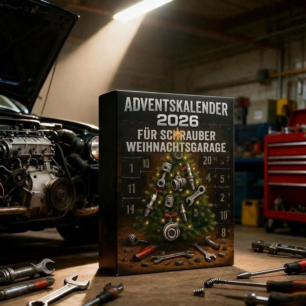 GearVault - Automotive Workshop Advent Calendar with 24 Metal Miniatures