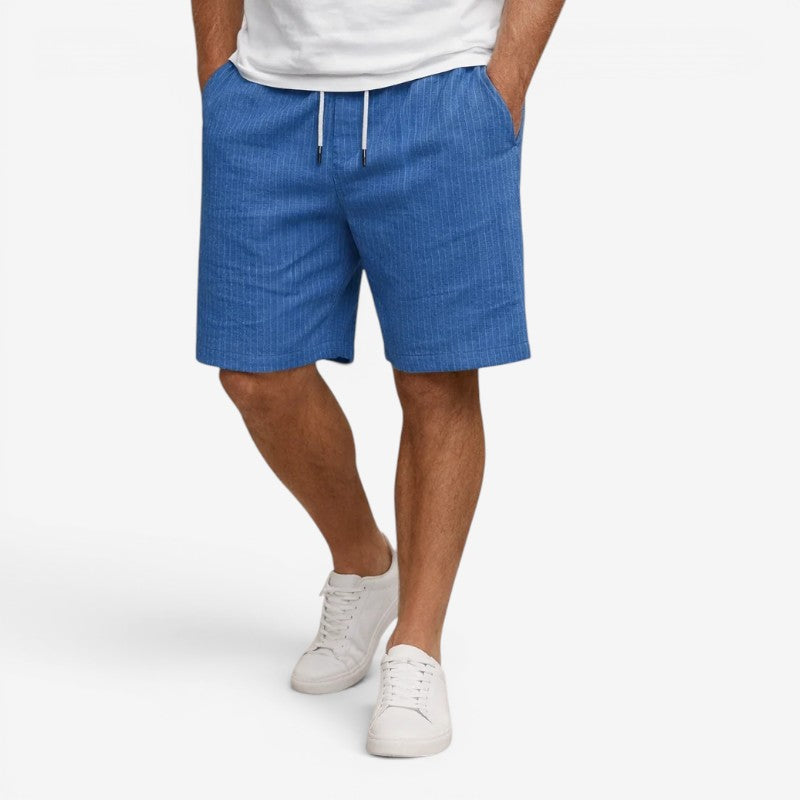Men's Relaxed Fit Drawstring Shorts with Pockets