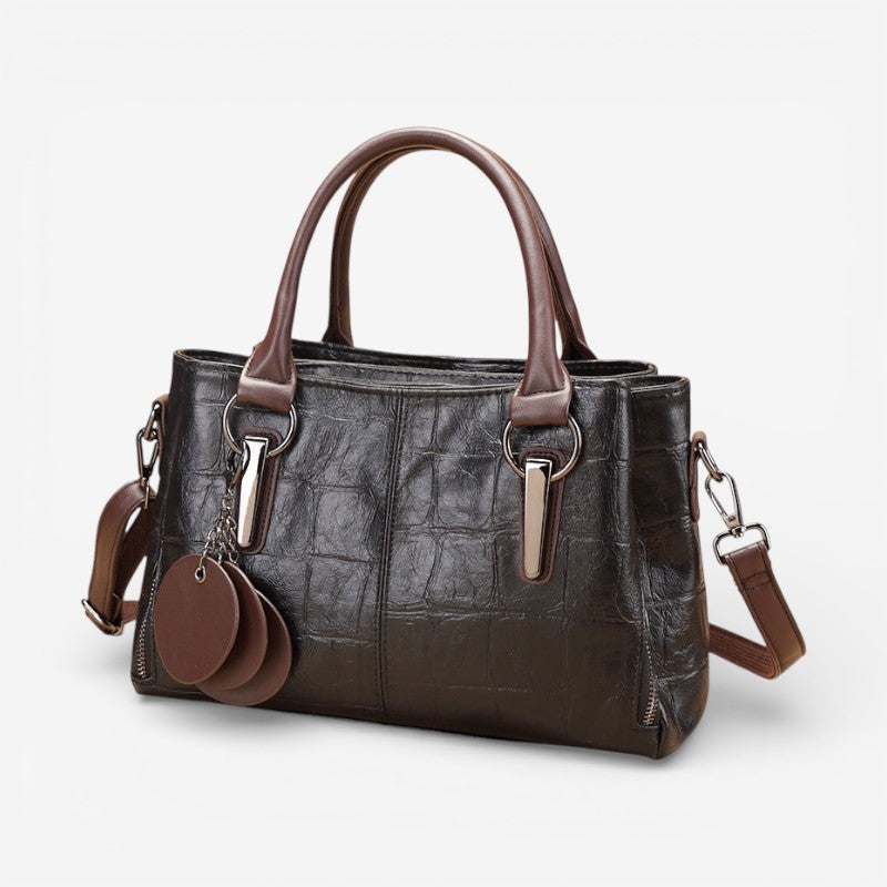 Amelia – Large Capacity Handbag With Handle And Adjustable Strap