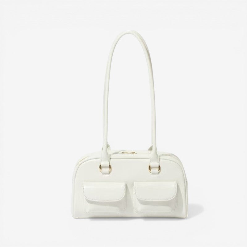 Multi-Pocket Womens Handbag with Handle