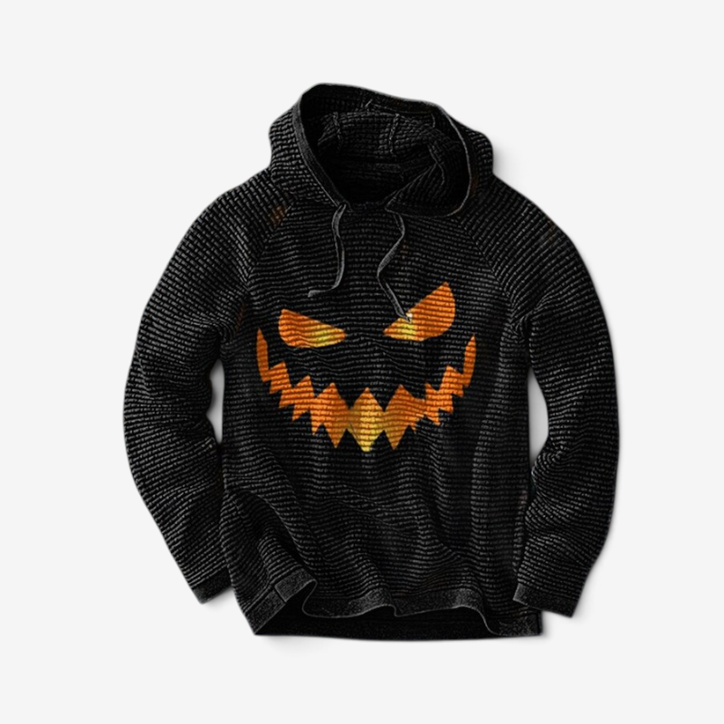 Aron - Playful Halloween Graphic Hoodie
