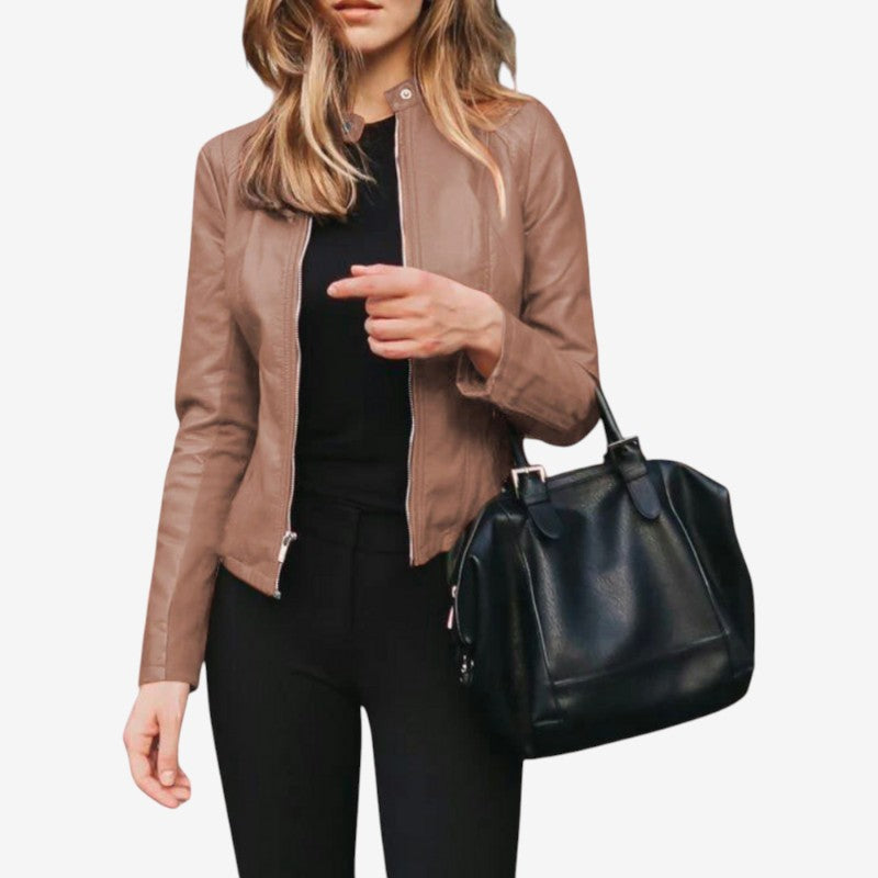 Women’s Slim Fit Zip Jacket Long Sleeve