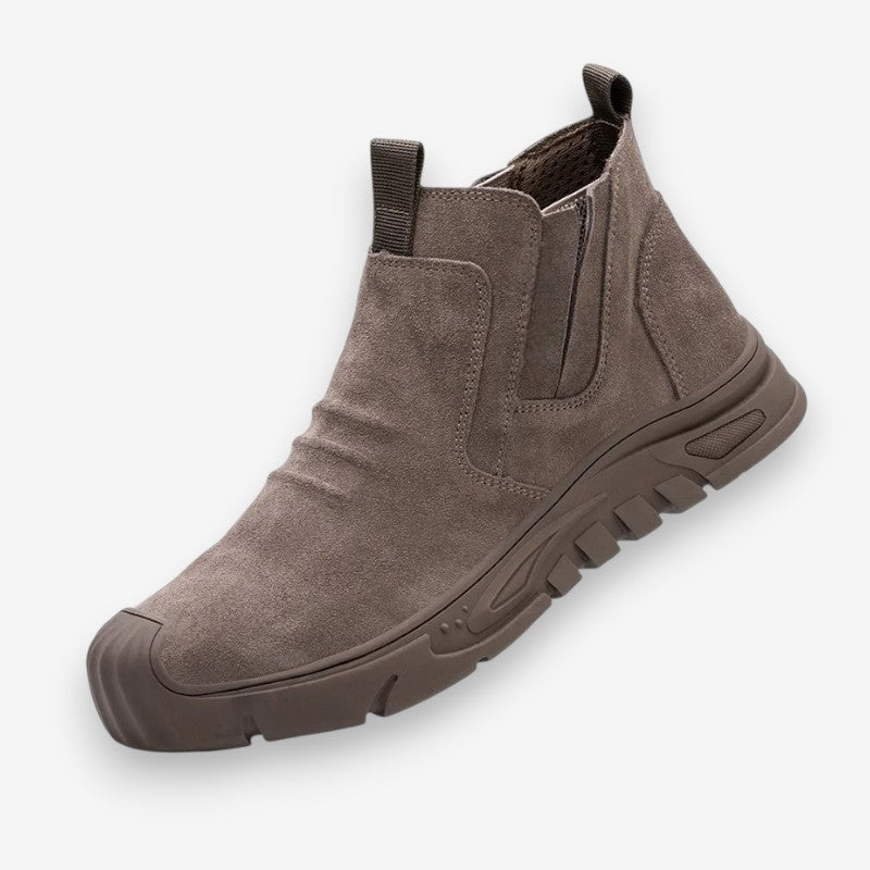 Liam – Round Toe Shoes with Anti Slip Grip Laceless Design