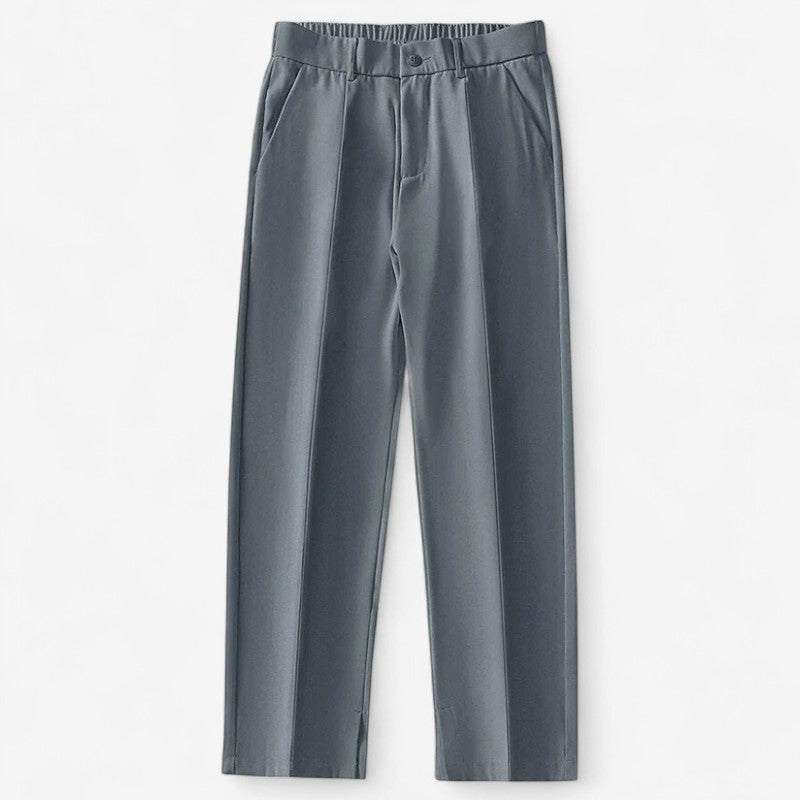 Willie – Losse broek met elastische taille en zakken Velani