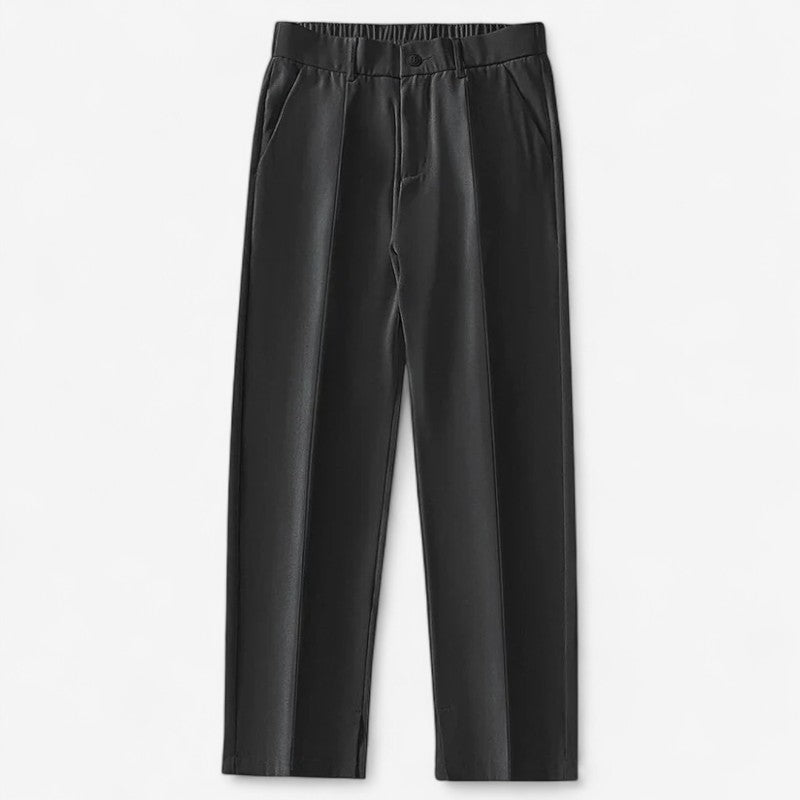 Willie – Losse broek met elastische taille en zakken Velani