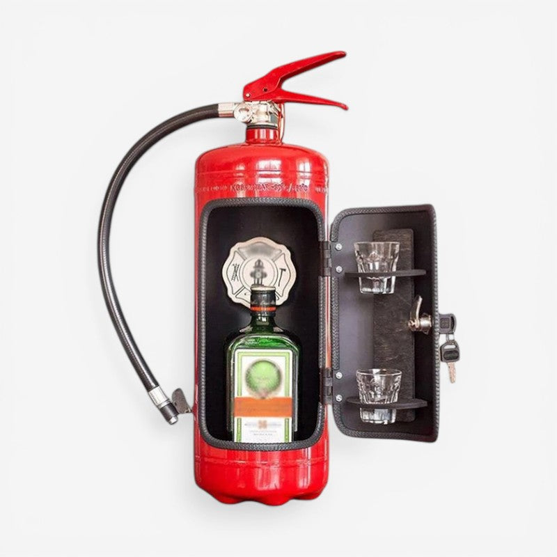FireVault – Bottle Storage in Fire Extinguisher Design