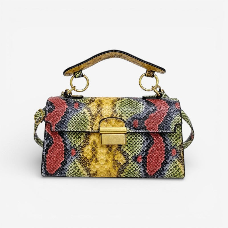 Bella – Handbag with Adjustable Shoulder Strap and Print