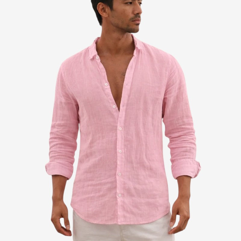 Men's Long Sleeve Button-Down Shirt
