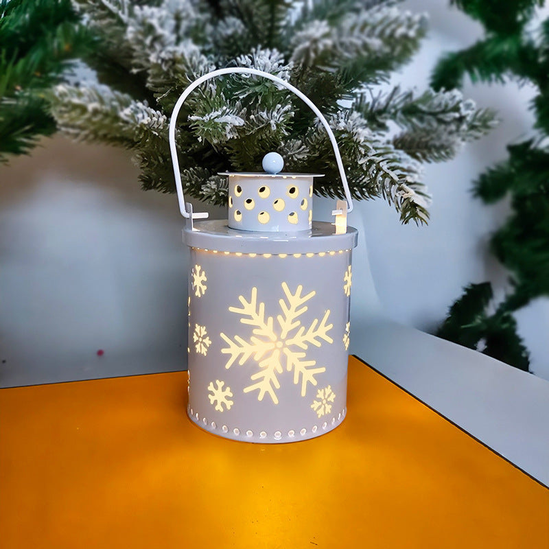 FestiveGlow - LED Lantern With Flickering Light Effect