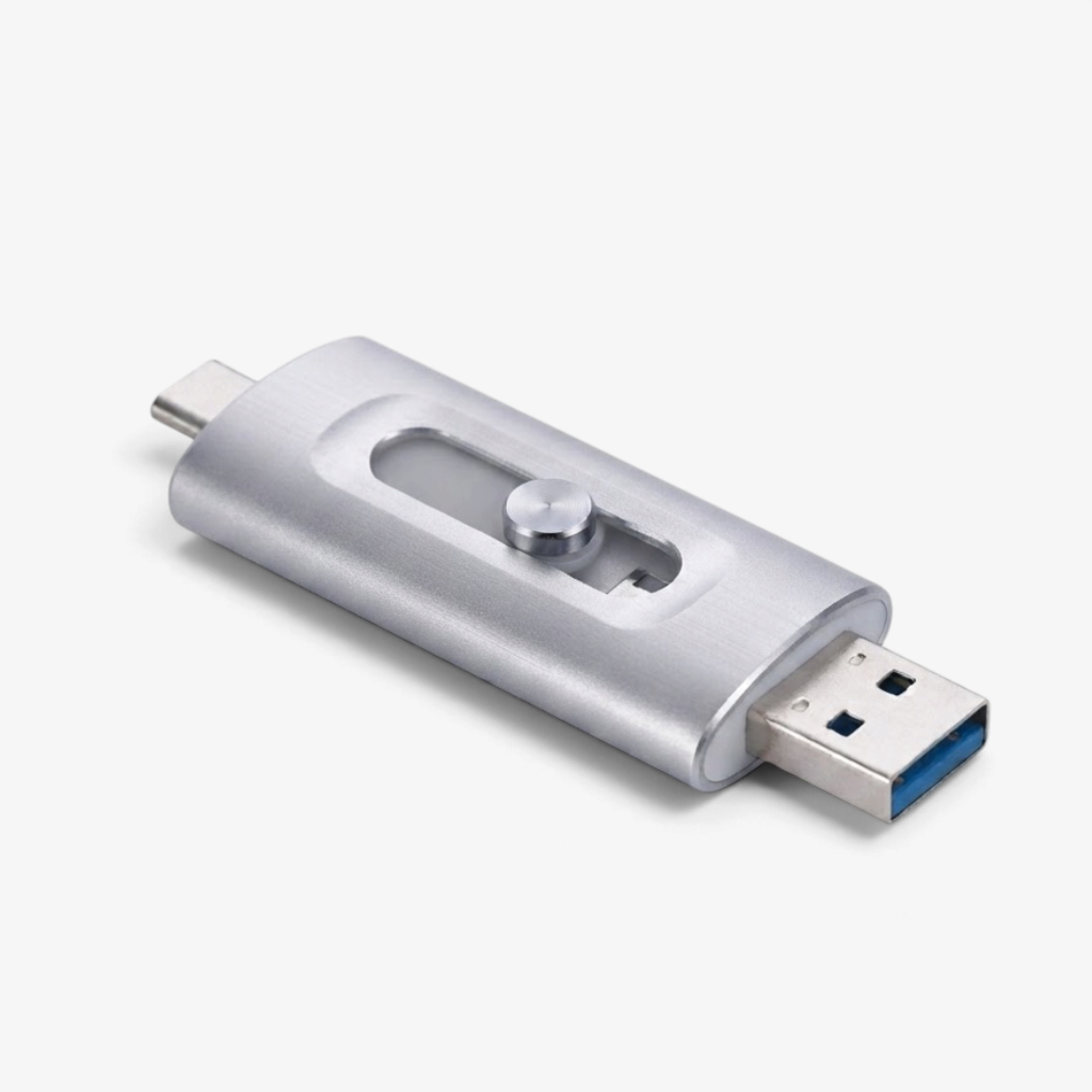 Triflash – 3-in-1 USB Flash Drive with USB 3.0 and Type-C Connectors