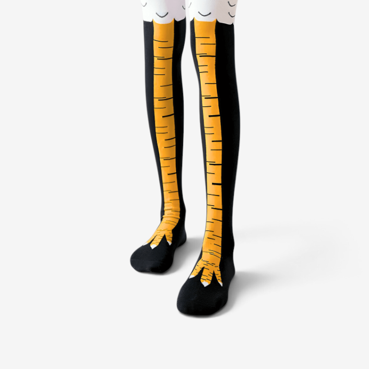 QuirkStep - Quirky Chicken Claw Socks