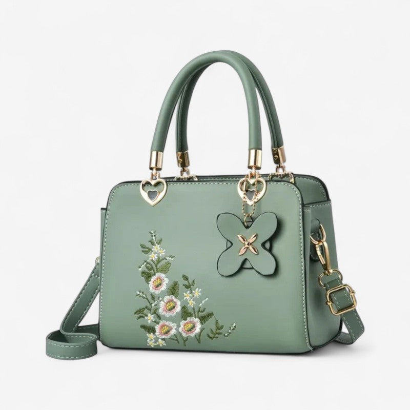 Emilia - Schoudertas met Bloemenprint en Verstelbare Bandjes Velani