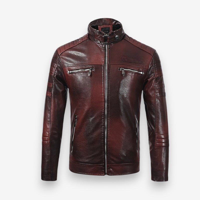 Liam – Long Sleeve Jacket with Zipper Closure