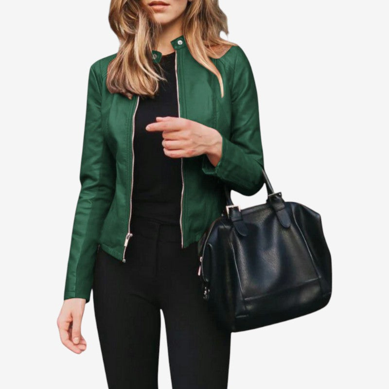 Women’s Slim Fit Zip Jacket Long Sleeve