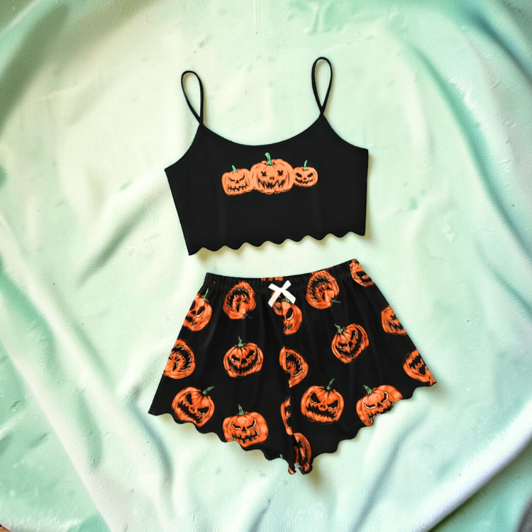 Bella - Halloween Sleep Set with Whimsical Prints