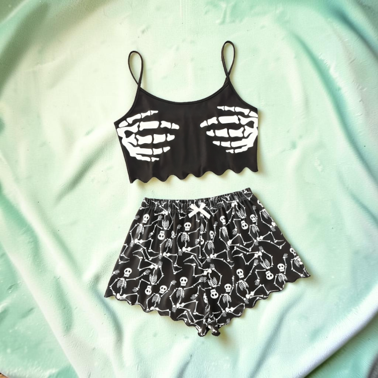 Bella - Halloween Sleep Set with Whimsical Prints