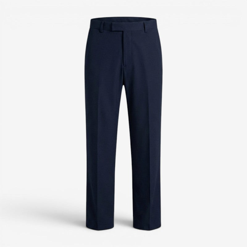 Men's Tailored Cotton Chinos with Adjustable Waist