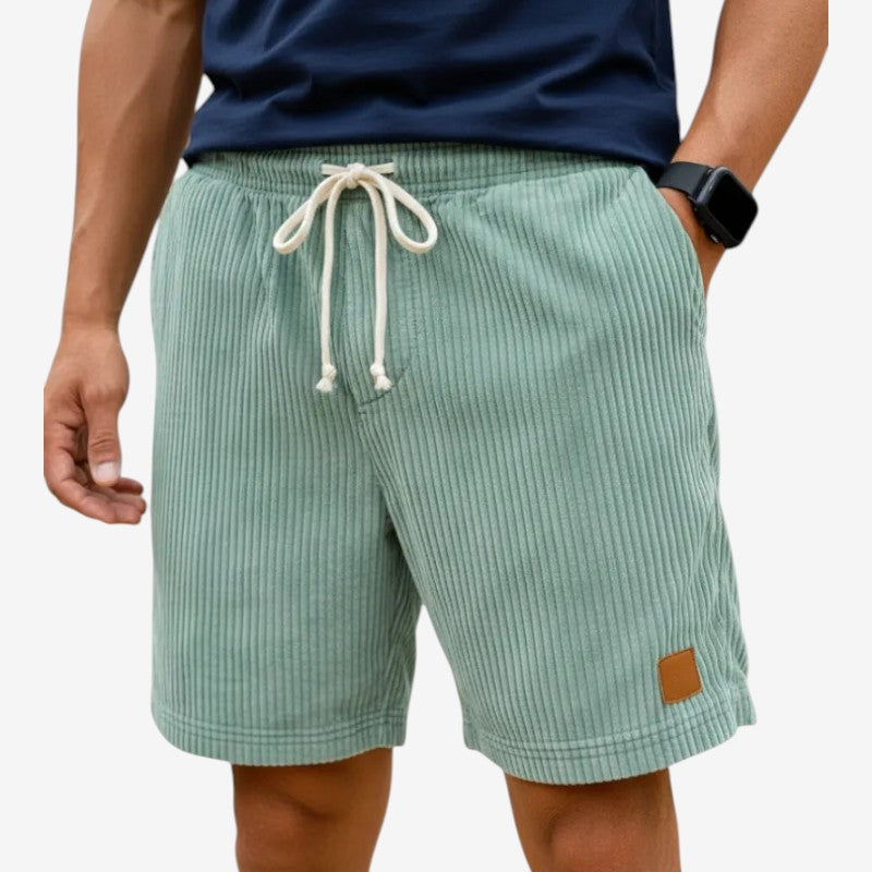 Men's Casual Drawstring Shorts with Pockets