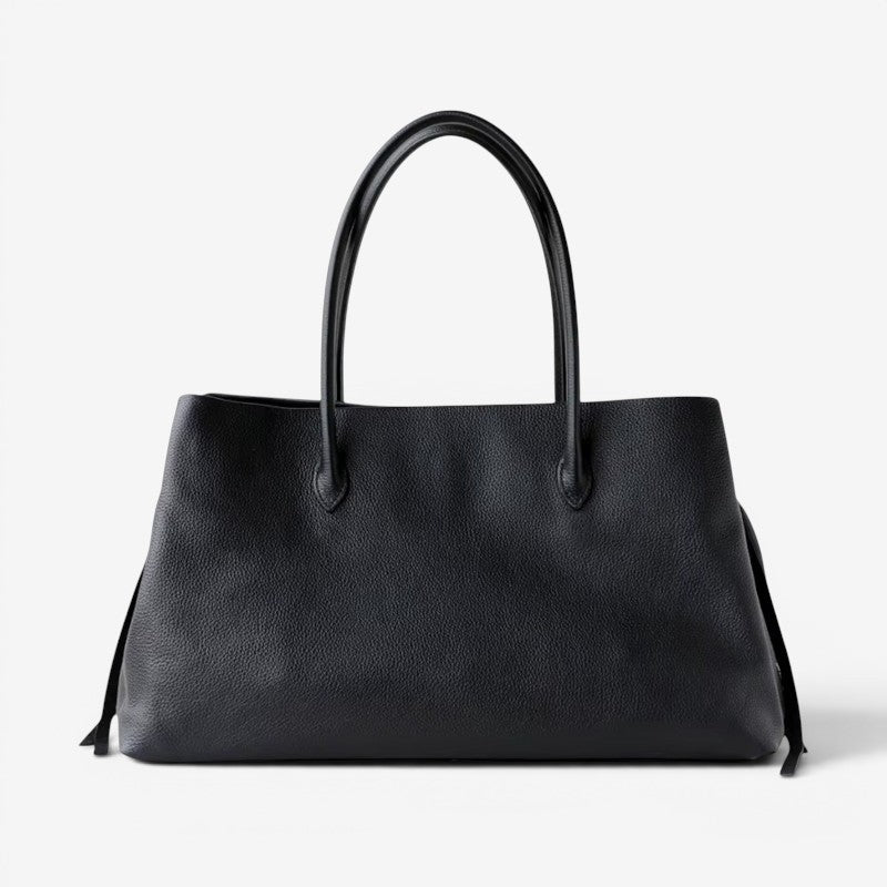 Women's Shoulder Bag with Multiple Zipper Compartments