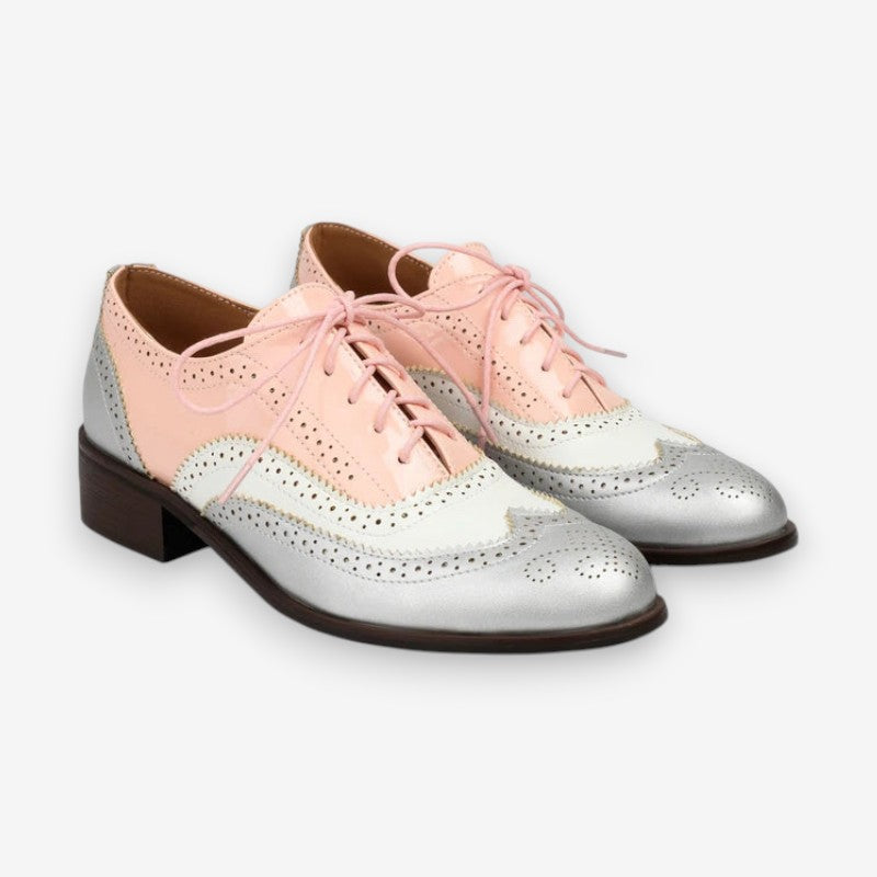 Sophia – Round Toe Shoes with Adjustable Laces