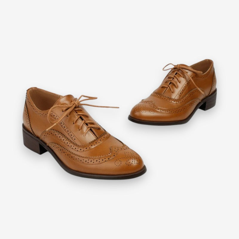 Sophia – Round Toe Shoes with Adjustable Laces