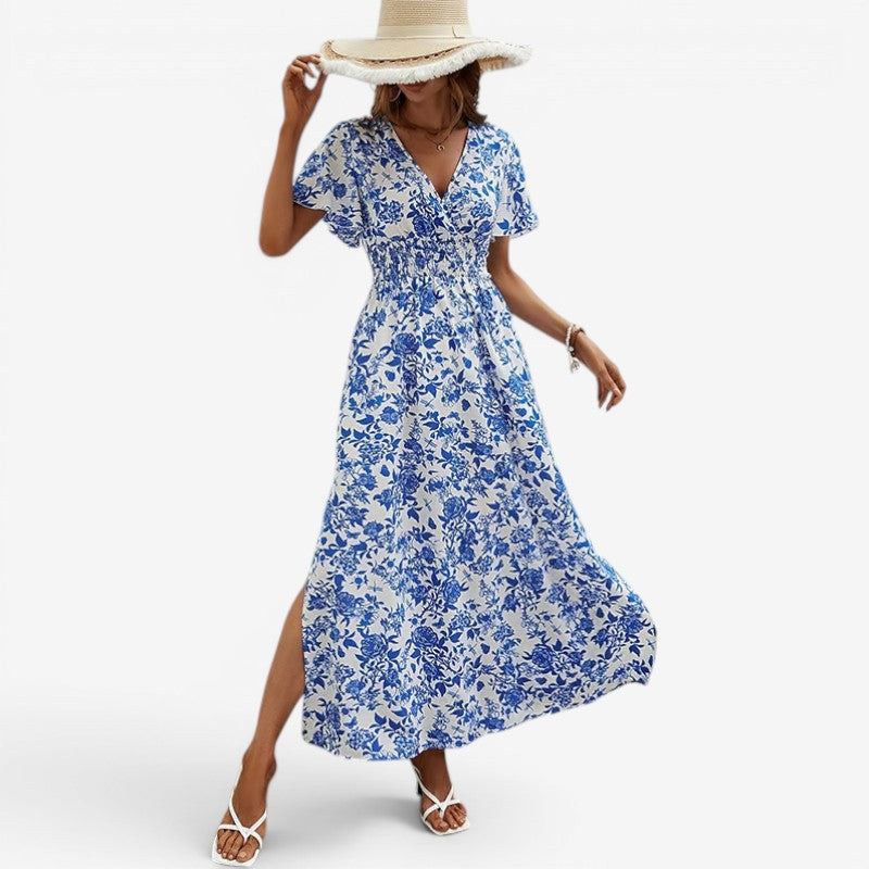 Women’s Maxi Dress V Neck