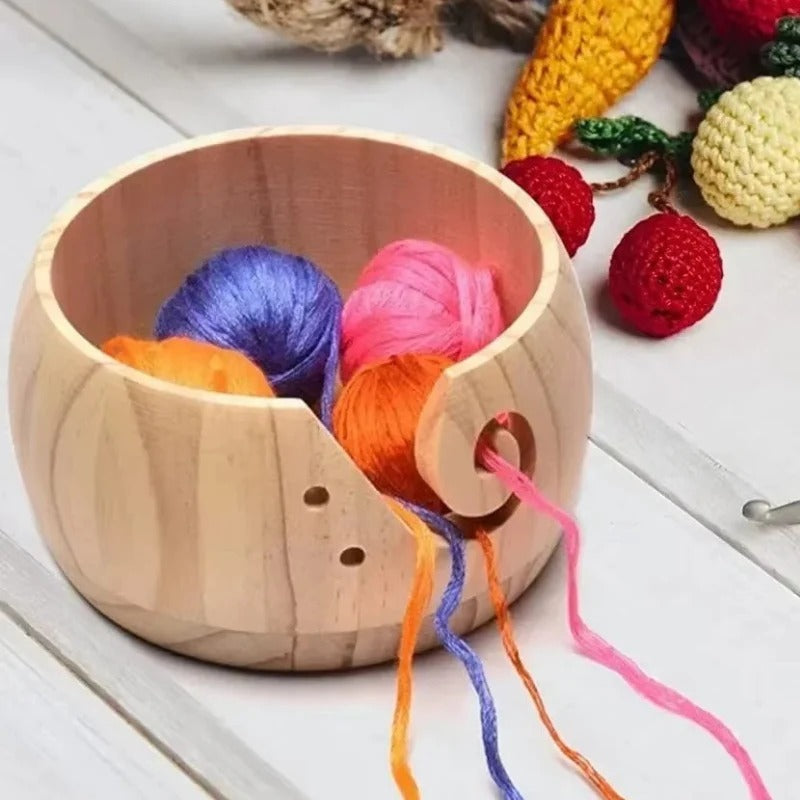 CraftNest – Opbergkom met gaten voor haakgereedschap Velani