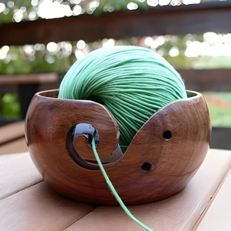 CraftNest – Opbergkom met gaten voor haakgereedschap Velani