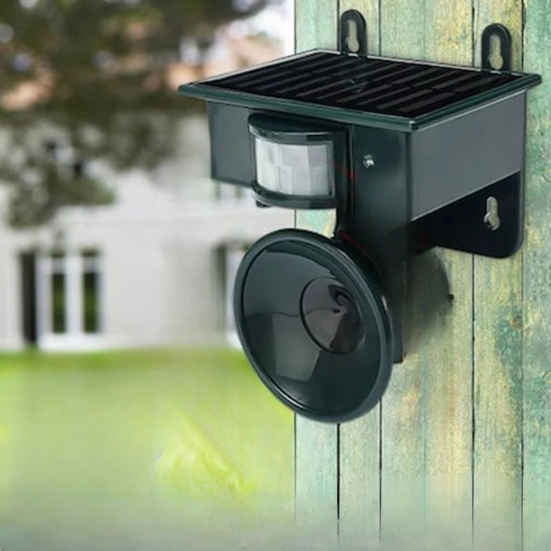 SafeGarden – Zonne energie bewegingssensor afweermiddel voor buiten Velani