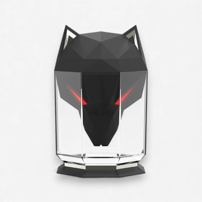 MistWolf – Draagbare luchtbevochtiger in wolvenvorm met LED-licht Velani