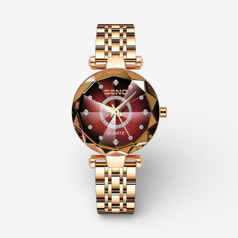 Aria – Round Watch with Adjustable Strap