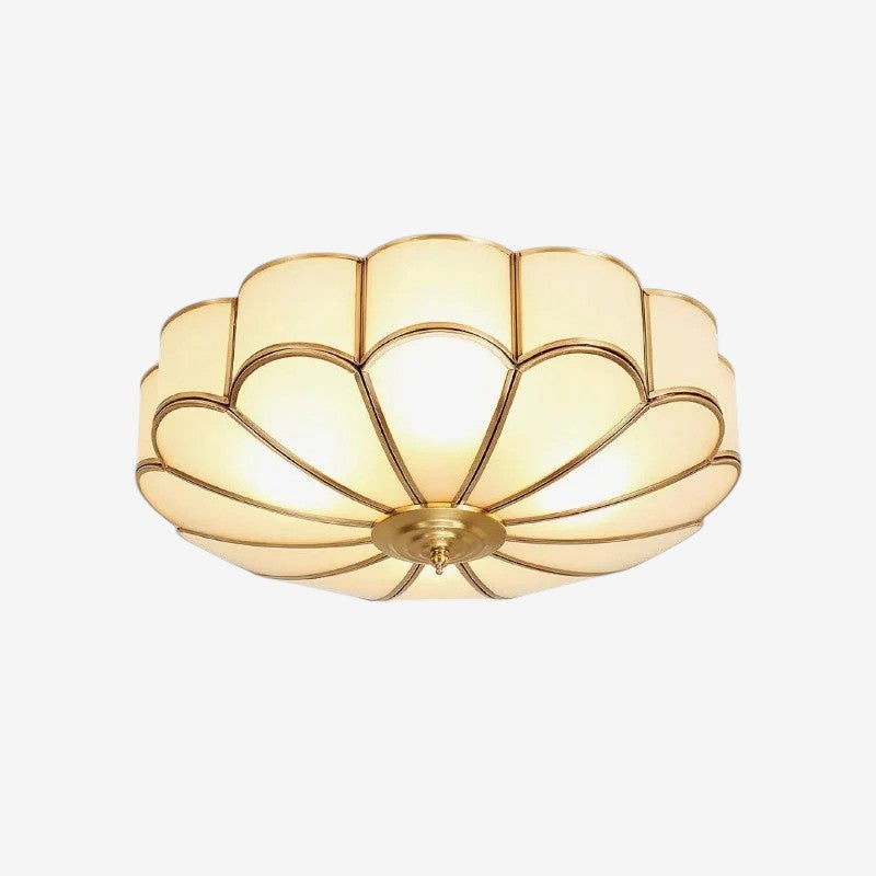 FloraGlow – LED Ceiling Lamp with Floral Design