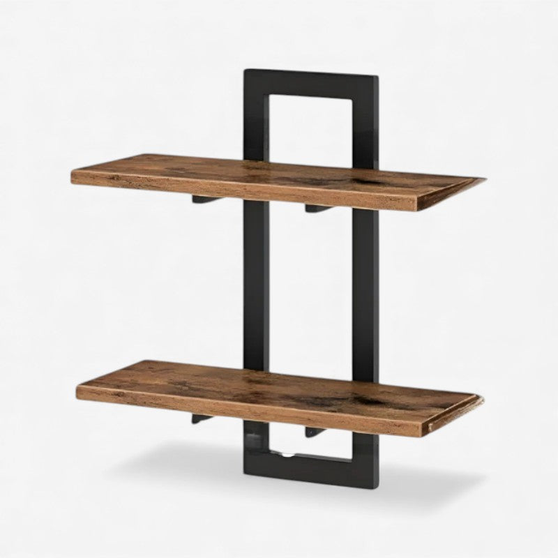 ShelfForge – Dubbeldeks wandplank voor georganiseerd binnengebruik Velani