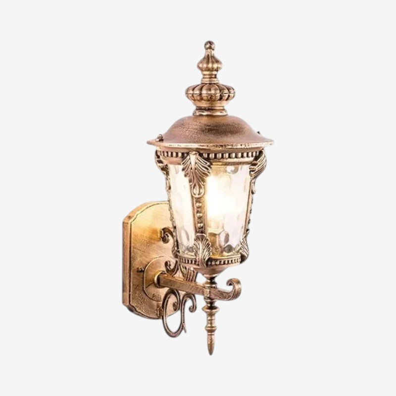 LumoCrest – Creative Wall Lamp for Outdoor Spaces