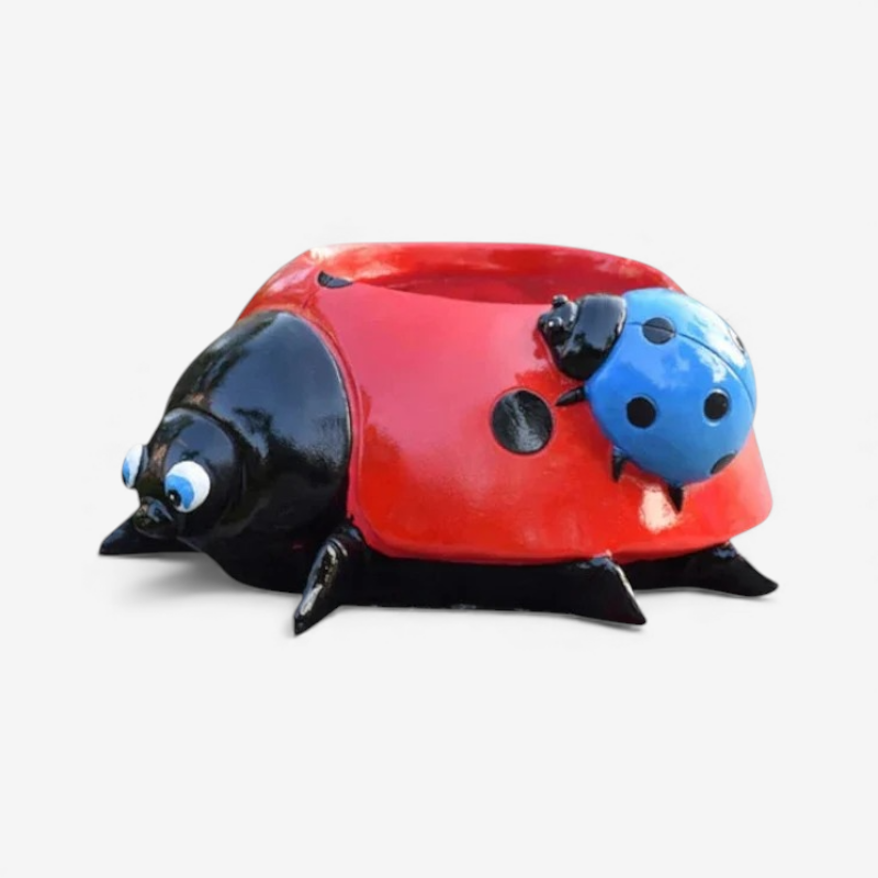 LadyBloom – Outdoor flower pot with ladybug
