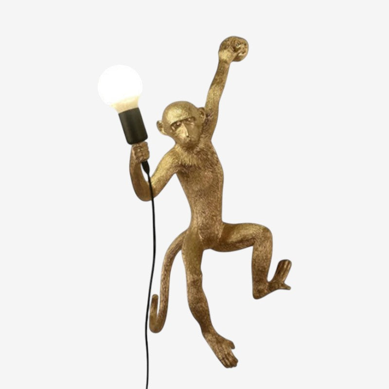 MonoGlow – LED Wall Lamp Monkey Design