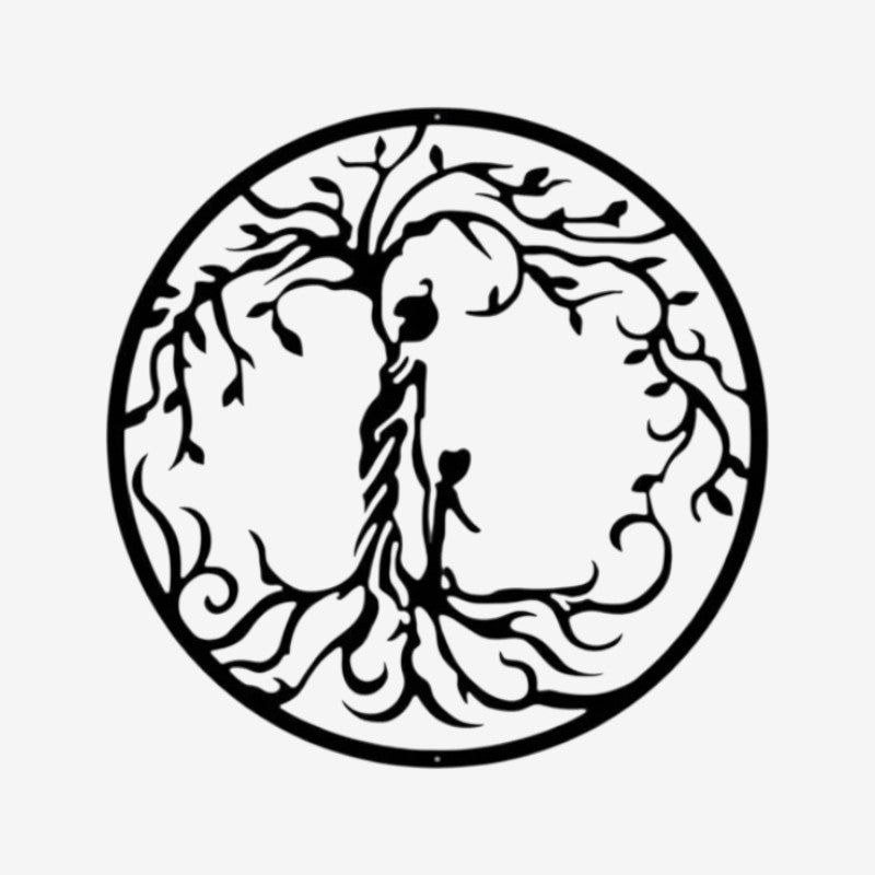 ArborRound – Round Tree Design Wall Art