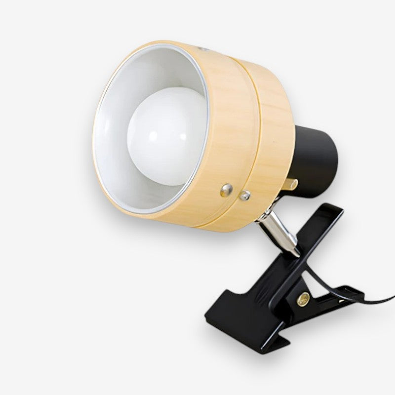 ClipBright – LED Lamp with Adjustable Clamp and Round Shape