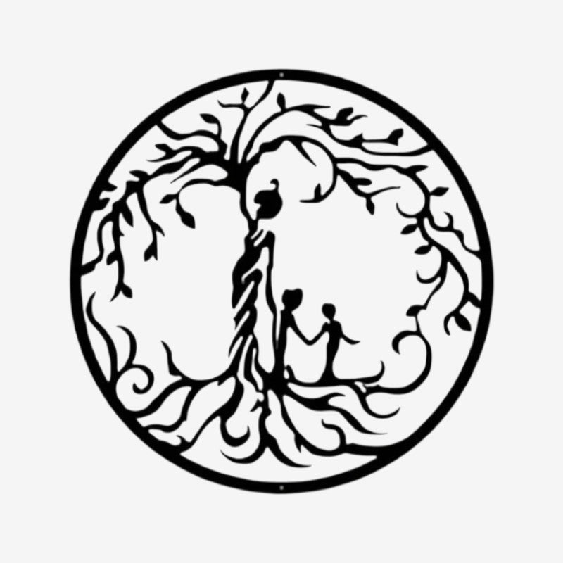 ArborRound – Round Tree Design Wall Art