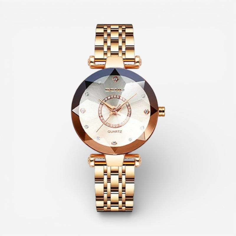 Aria – Round Watch with Adjustable Strap