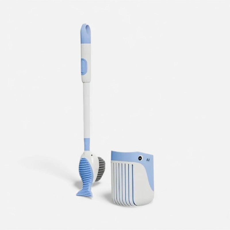 AquaHold – Wall-Mounted Fish Brush Holder for Organized Storage