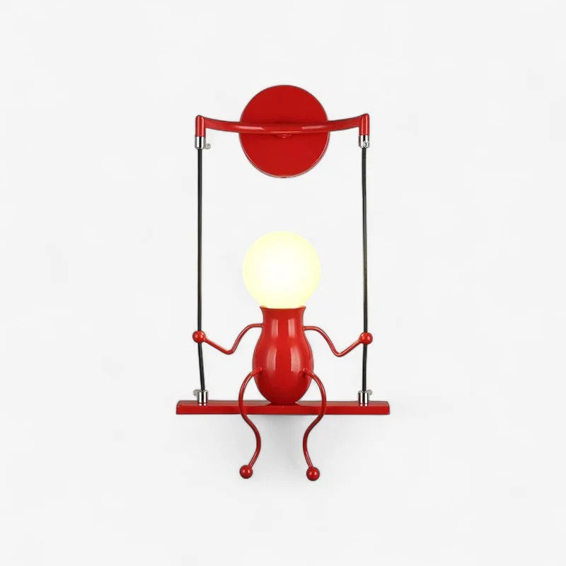 LumoSwing – LED Wall Lamp with Swing Hanging Accent