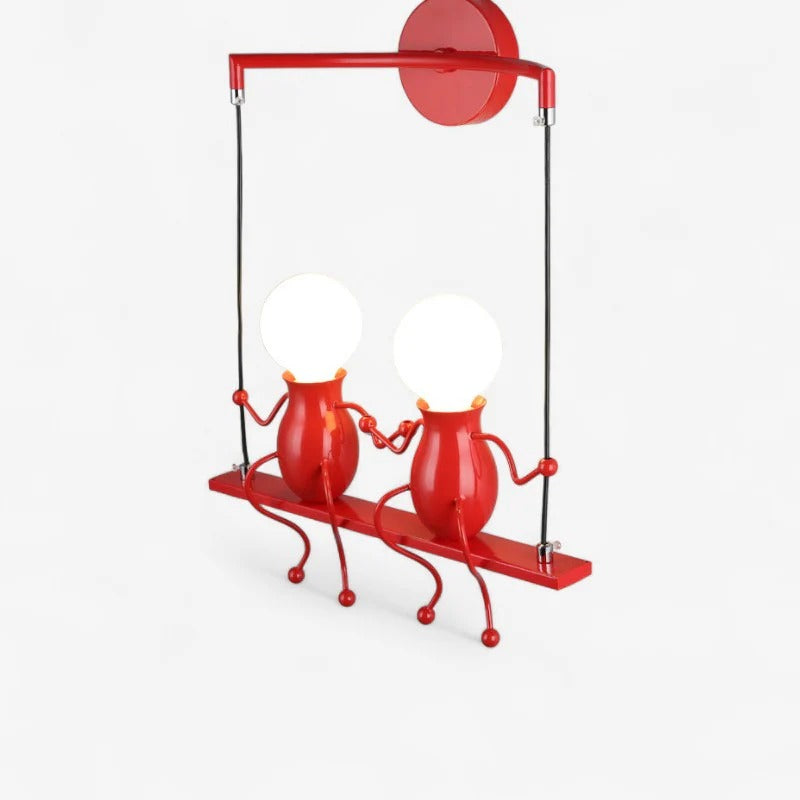 LumoSwing – LED Wall Lamp with Swing Hanging Accent