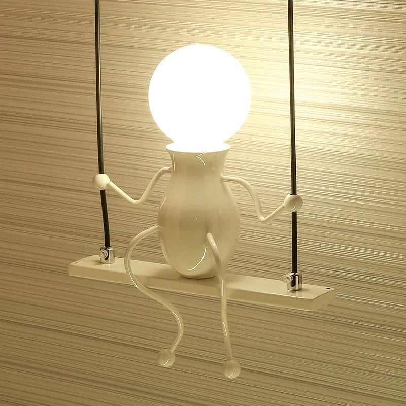 LumoSwing – LED Wall Lamp with Swing Hanging Accent