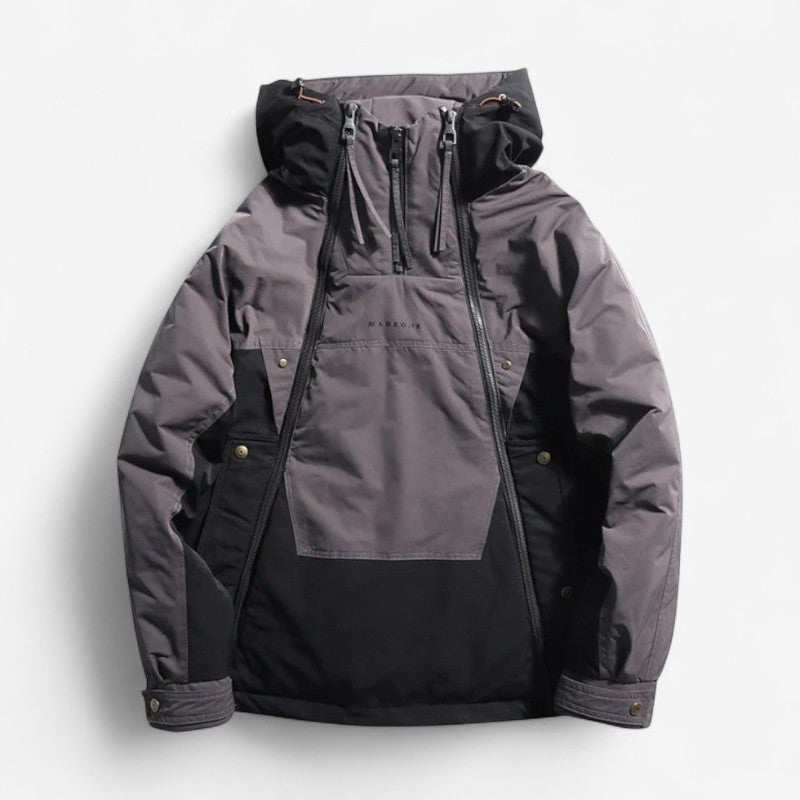 Fraser – Hooded jacket with zipper closure and pockets