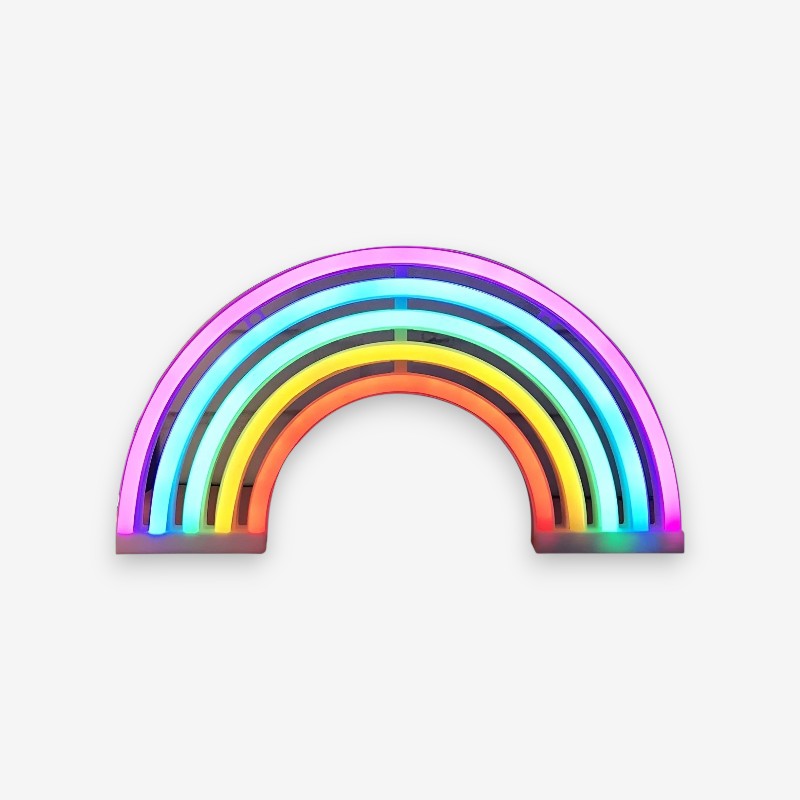 RainGlow – Portable LED Night Light with Rainbow Colors